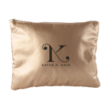 Gepolsterter Kulturbeutel aus Metallic-Polyester, 150 g/m² farbe gold vierte Ansicht