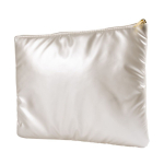 Gepolsterter Kulturbeutel aus Metallic-Polyester, 150 g/m²