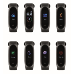 Sportuhr mit LCD-Touchscreen personalisierbar farbe schwarz zweite Ansicht