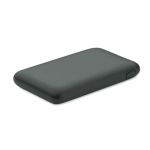 Rechteckige Powerbank aus recyceltem ABS, 5.000 mAh