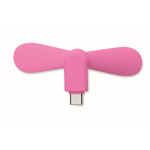 Tragbarer Mini-Ventilator für Smartphone mit USB-C-Anschluss