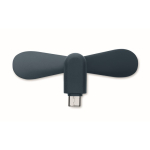 Tragbarer Mini-Ventilator für Smartphone mit USB-C-Anschluss