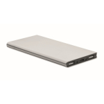 Externer Akku aus Aluminium in verschiedenen Farben, 8.000mAh farbe mattsilber
