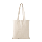 Tasche aus 100 % Baumwolle in Naturfarbe mit Griffen, 280 g/m2 farbe khaki zweite Ansicht