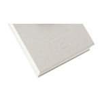 Haftnotizen aus recyceltem Milchkarton als nachhaltiges Werbegeschenk farbe gebrochen weiß fünfte Ansicht