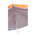 Sonnenschirm aus Polyester mit weißem Rand und UV-Beschichtung, Ø 150 cm zweite Ansicht