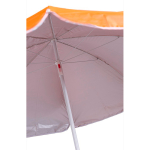 Sonnenschirm aus Polyester mit weißem Rand und UV-Beschichtung, Ø 150 cm zweite Ansicht