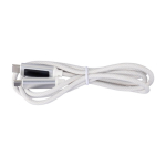 1-Meter-Nylon-Ladekabel mit USB-C-Anschlüssen, 100 W erste Ansicht