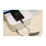 1-Meter-Nylon-Ladekabel mit USB-C-Anschlüssen, 100 W zweites Detailbild