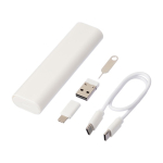 Lade- und Datenübertragungskabel mit vielen Funktionen farbe weiß vierte Ansicht