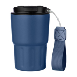 Thermobecher aus Edelstahl mit passender Trageschlaufe, 320 ml erste Ansicht