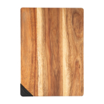 Schneidebrett aus Akazienholz mit Messerschärfer als Merchandising farbe braun 41603.75