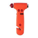 4-in-1 Notfallhammer mit Licht, Schneidwerkzeug und Hammer farbe orange zweite Ansicht