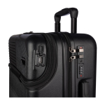 ABS-Trolley mit Fronttasche für Laptop und Zahlenschloss