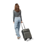 ABS-Trolley mit Fronttasche für Laptop und Zahlenschloss vierte Ansicht