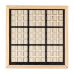 Spannendes Sudoku-Brettspiel aus Holz als Merchandising farbe braun zweite Ansicht