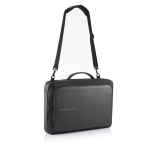 Diebstahlsicherer Rucksack aus RPET, wandelbar in 16” Laptop-Tasche farbe schwarz zehnte Ansicht