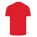 Unisex-T-Shirt aus 100 % Baumwolle, Regular Fit, 180 g/m², Iqoniq farbe rot zweite Ansicht