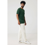 Unisex-T-Shirt aus 100 % Baumwolle, reguläre Passform, 180 g/m2 Iqoniq farbe waldgrün fünfte Ansicht mit Modell
