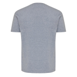 Unisex-T-Shirt aus 100 % Baumwolle, Regular Fit, 180 g/m², Iqoniq farbe hellgrau zweite Ansicht