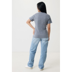 Unisex-T-Shirt aus 100 % Baumwolle, Regular Fit, 180 g/m², Iqoniq farbe hellgrau