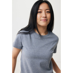 Unisex-T-Shirt aus 100 % Baumwolle, Regular Fit, 180 g/m², Iqoniq farbe hellgrau