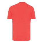 Unisex-T-Shirt aus 100 % Baumwolle, Regular Fit, 180 g/m², Iqoniq farbe korallenrot zweite Ansicht