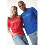 Unisex-T-Shirt aus 100 % Baumwolle, Regular Fit, 180 g/m², Iqoniq farbe korallenrot