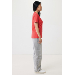 Unisex-T-Shirt aus 100 % Baumwolle, Regular Fit, 180 g/m², Iqoniq farbe korallenrot