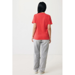 Unisex-T-Shirt aus 100 % Baumwolle, Regular Fit, 180 g/m², Iqoniq farbe korallenrot