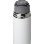 Thermoskanne aus recyceltem Edelstahl mit Becherdeckel, 750 ml farbe weiß dritte Ansicht