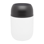 Brotdose aus recyceltem Edelstahl mit doppelter Wand, 480 ml farbe weiß