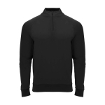 Langarm-Kinder-Sweatshirt mit Logo, 200 g/m2 Roly farbe schwarz