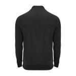 Langarm-Kinder-Sweatshirt mit Logo, 200 g/m2 Roly farbe schwarz zweite Rückansicht