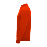 Langarm-Kinder-Sweatshirt mit Logo, 200 g/m2 Roly farbe rot Seitenansicht