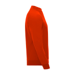 Langarm-Kinder-Sweatshirt mit Logo, 200 g/m2 Roly farbe rot zweite Seitenansicht