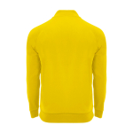 Langarm-Kinder-Sweatshirt mit Logo, 200 g/m2 Roly farbe gelb zweite Rückansicht