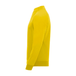 Langarm-Kinder-Sweatshirt mit Logo, 200 g/m2 Roly farbe gelb Seitenansicht