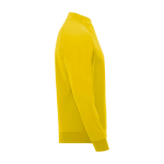 Langarm-Kinder-Sweatshirt mit Logo, 200 g/m2 Roly farbe gelb zweite Seitenansicht