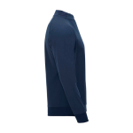 Langarm-Kinder-Sweatshirt mit Logo, 200 g/m2 Roly farbe marineblau zweite Seitenansicht