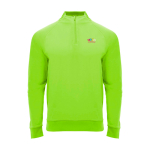 Langarm-Kinder-Sweatshirt mit Logo, 200 g/m2 Roly farbe neongrün Ansicht mit Siebdruck