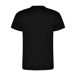 Kurzarm-Kinder-T-Shirt aus Baumwolljersey, 165 g/m2 Roly farbe schwarz zweite Rückansicht