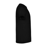 Kurzarm-Kinder-T-Shirt aus Baumwolljersey, 165 g/m2 Roly farbe schwarz zweite Seitenansicht