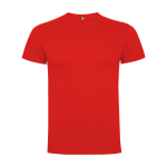 Kurzarm-Kinder-T-Shirt aus Baumwolljersey, 165 g/m2 Roly farbe rot