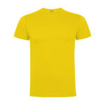 Kurzarm-Kinder-T-Shirt aus Baumwolljersey, 165 g/m2 Roly farbe gelb
