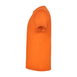 Kurzarm-Kinder-T-Shirt aus Baumwolljersey, 165 g/m2 Roly farbe orange Seitenansicht