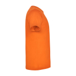 Kurzarm-Kinder-T-Shirt aus Baumwolljersey, 165 g/m2 Roly farbe orange zweite Seitenansicht
