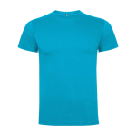 Kurzarm-Kinder-T-Shirt aus Baumwolljersey, 165 g/m2 Roly farbe türkis