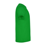 Kurzarm-Kinder-T-Shirt aus Baumwolljersey, 165 g/m2 Roly farbe grasgrün zweite Seitenansicht