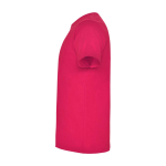 Kurzarm-Kinder-T-Shirt aus Baumwolljersey, 165 g/m2 Roly farbe pink Seitenansicht